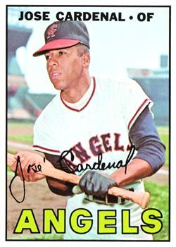 Jose Cardenal 1967 Topps #193 Sports Card