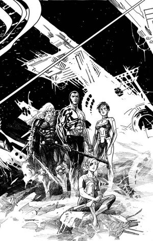 4001 AD #4 (Cover H 100 Copy Cover B&w Inte)