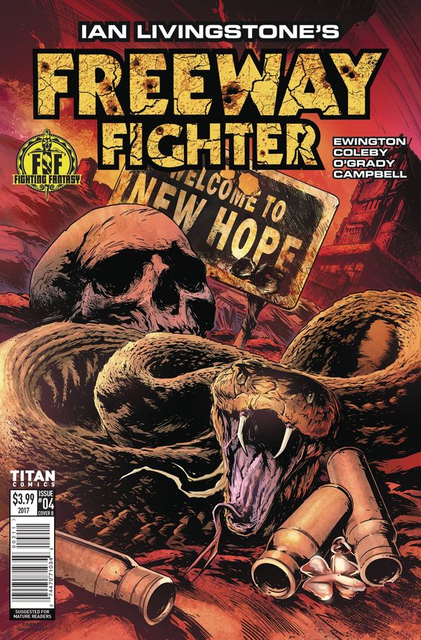 Ian Livingstones Freeway Fighter #4 (Cover B Coleby)