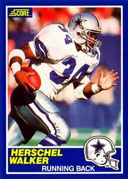 Herschel Walker 1989 Score #34 Sports Card