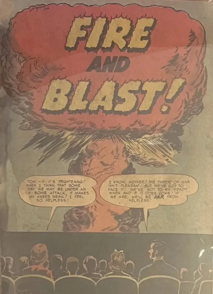 Fire and Blast! Comic