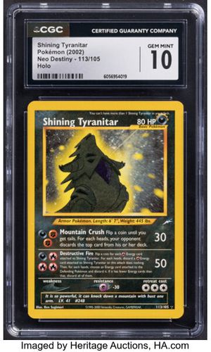 Shining Tyranitar (113/105) - Neo Destiny (Unlimited)