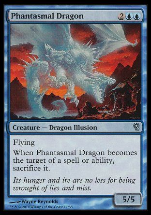 Phantasmal Dragon (Jace vs. Vraska) Trading Card