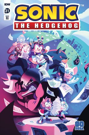 Sonic The Hedgehog #31 (10 Copy Cover Fourdraine)