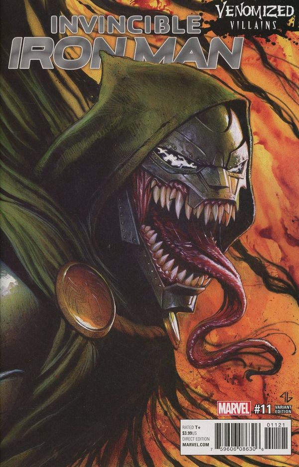 Invincible Iron Man #11 (Venomized Dr Doom Variant)
