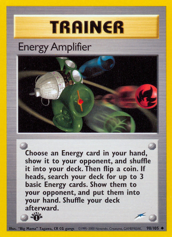 Energy Amplifier (98/105) - Neo Destiny Pokémon Card