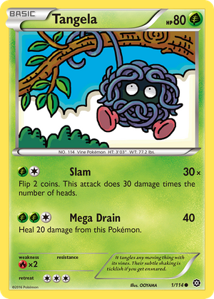 Tangela (1/114) - Steam Siege
