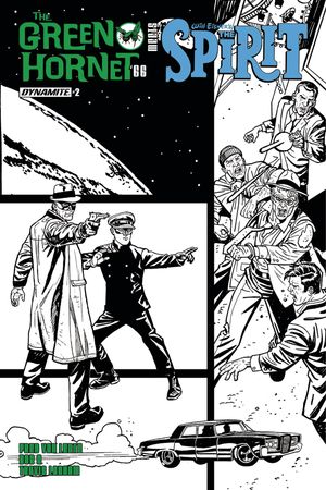 Green Hornet 66 Meets Spirit #2 (Cover B 10 Copy Cover)