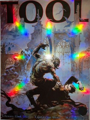 Tool Capitol One Arena Washington, DC Foil 2022