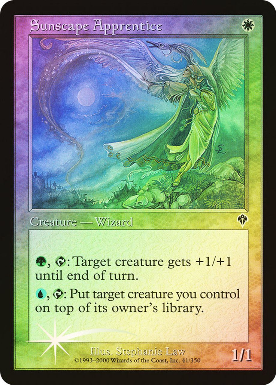 Sunscape Apprentice (Invasion - Foil) Trading Card