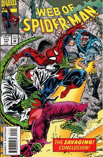 Web of Spider-Man #111 Comic