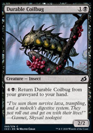 Durable Coilbug (Ikoria Lair of Behemoths) Trading Card