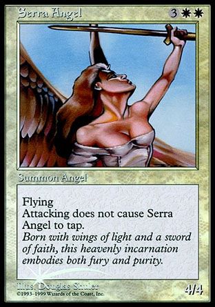 Serra Angel (1999 Promo Foil) Trading Card