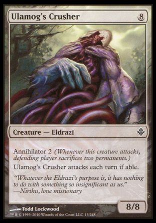 Ulamog's Crusher (Rise of the Eldrazi) Trading Card