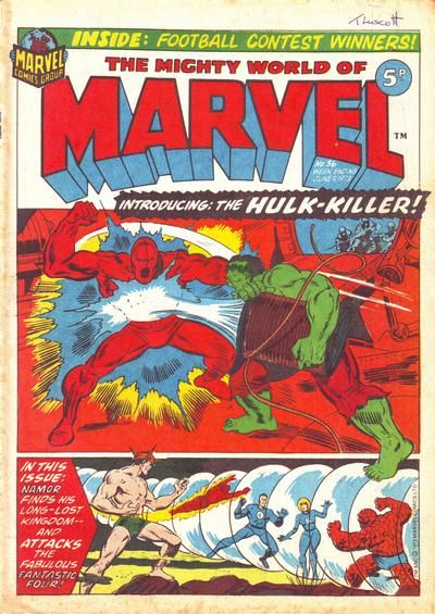 Mighty World of Marvel, The #36 Comic