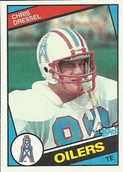 Chris Dressel 1984 Topps #78 Sports Card