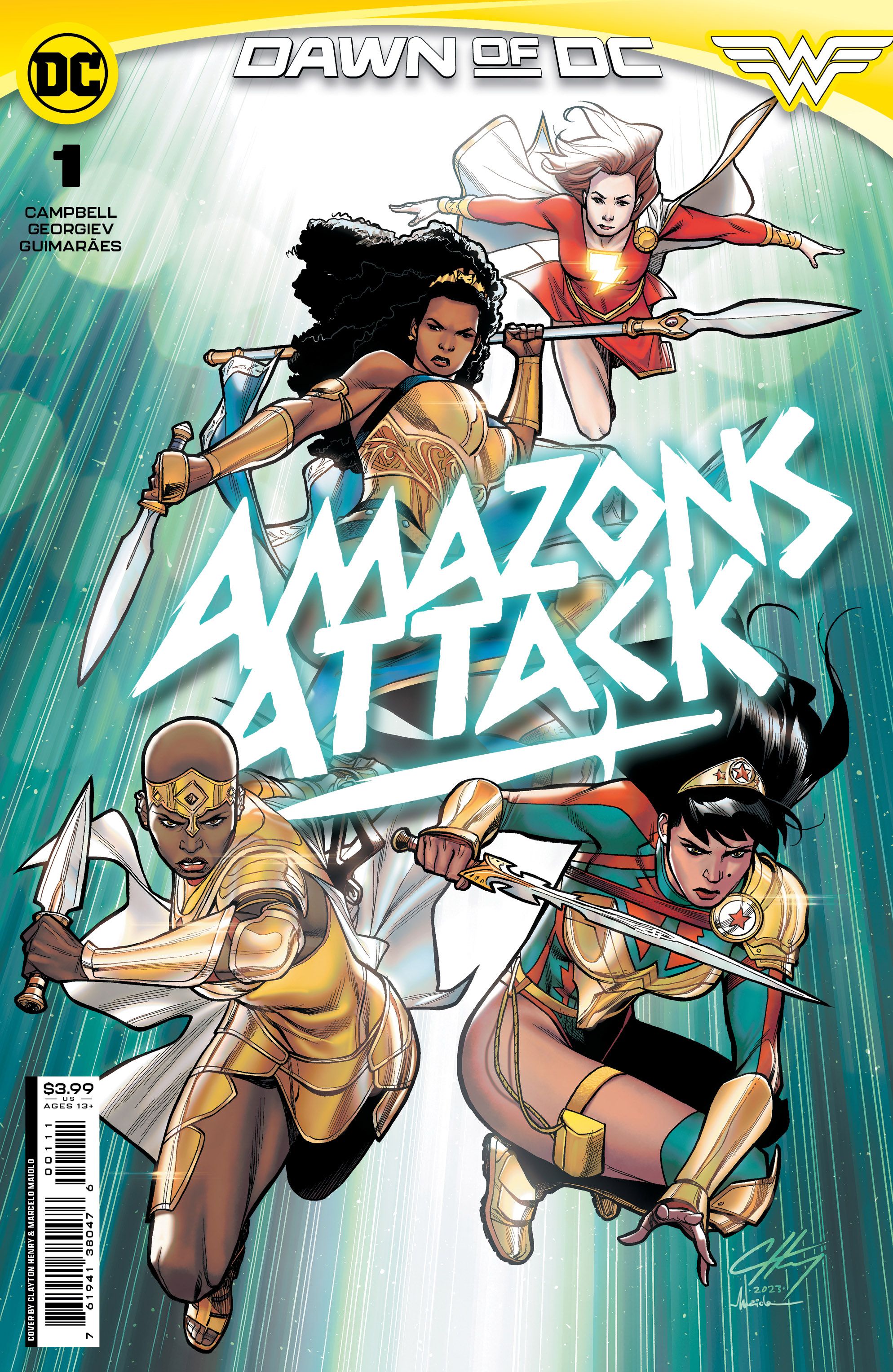 Amazons Attack #1 Comic