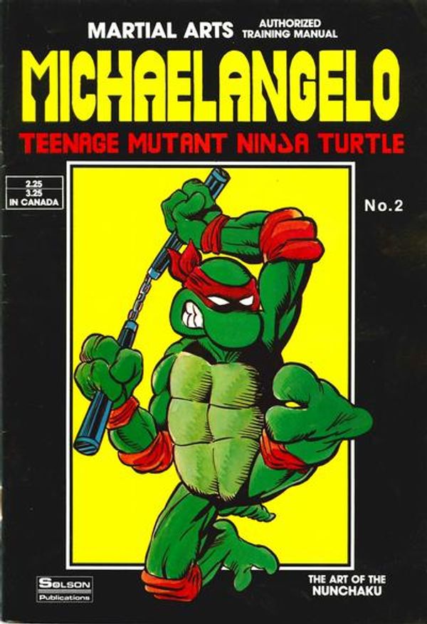  Teenage Mutant Ninja Turtles Training Manual #2