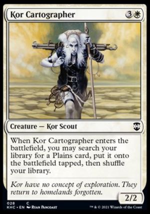 Kor Cartographer (Kaldheim Commander Decks)