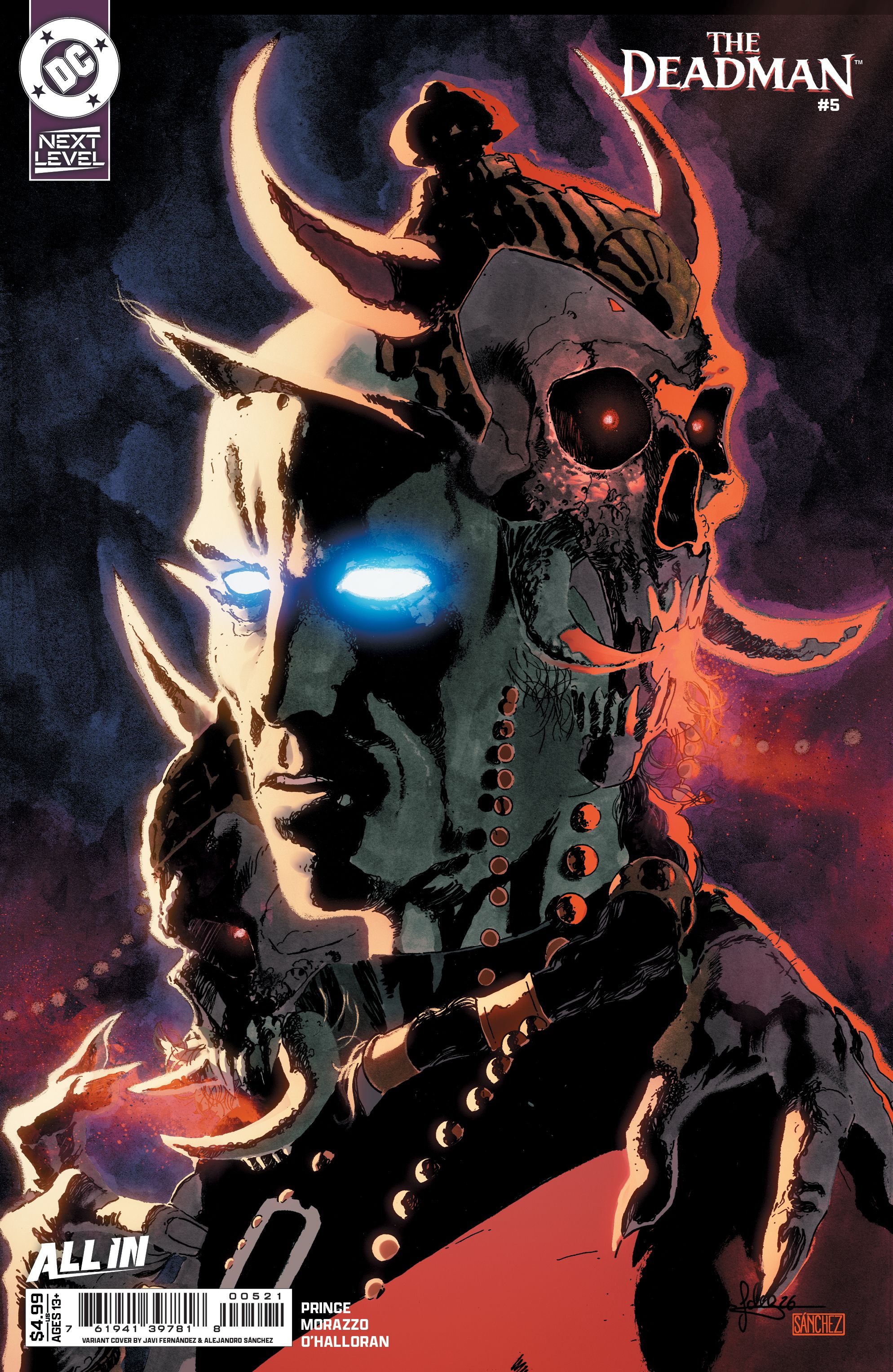Deadman #5 (Cvr B Javi Fernandez Card Stock Variant) Comic