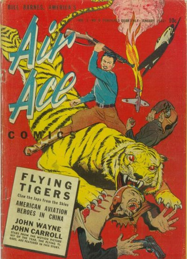 Bill Barnes, America's Air Ace Comics #9