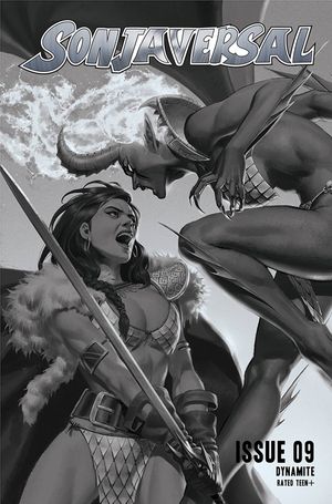 Sonjaversal #9 (Cover H 20 Copy Cover Yoon B&w)