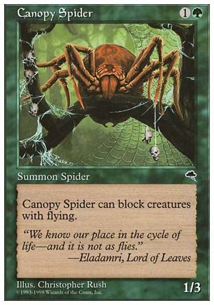 Canopy Spider (Anthologies) Trading Card