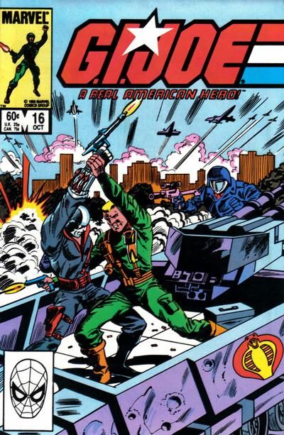 G.I. Joe, A Real American Hero #16 Comic