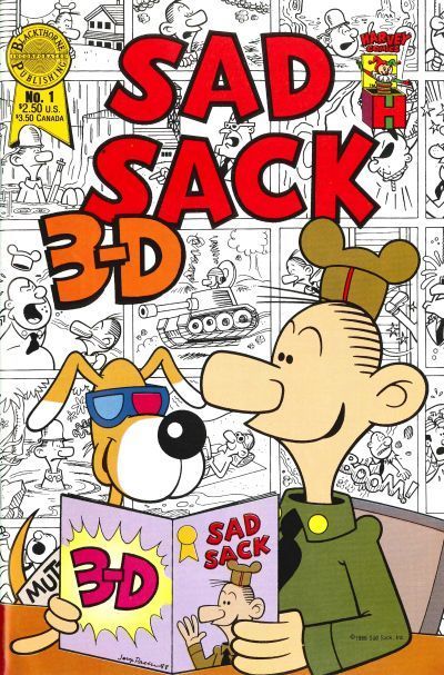 Blackthorne 3-D Series #49 - B Sad Sack 3-D #1 Comic