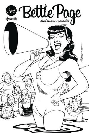 Bettie Page #5 (20 Copy Williams B&w Cover)