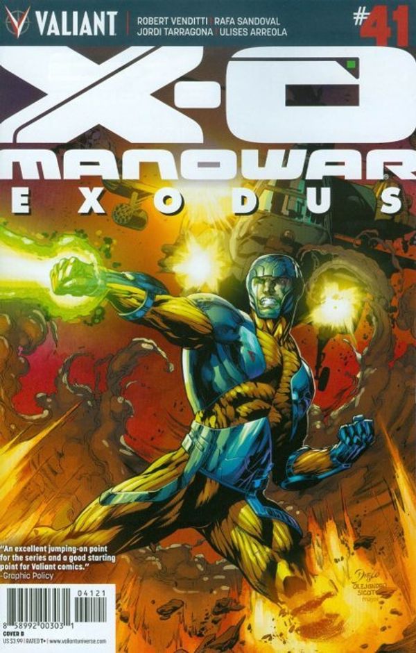 X-O Manowar #41 (Cover B Bernard)