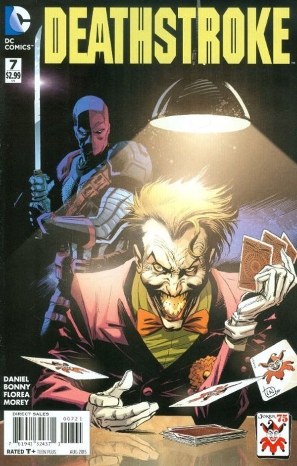 Deathstroke #7 (The Joker Variant Cover)