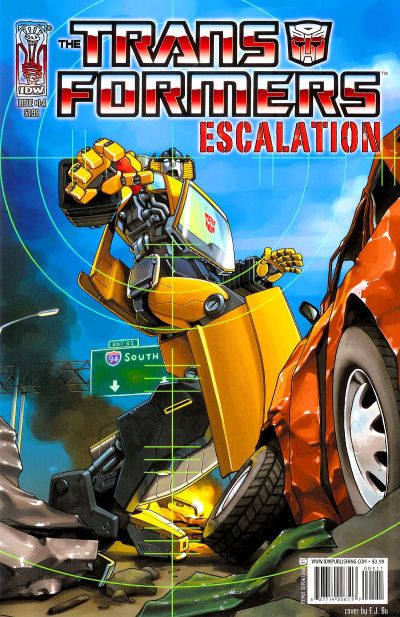 Transformers: Escalation Comic