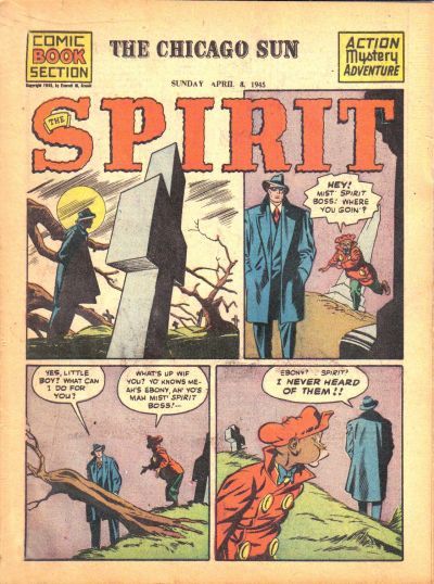 Spirit Section #4/8/1945 Comic