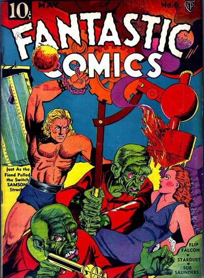 Fantastic Comics #6 Comic