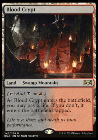 Blood Crypt (Ravnica Allegiance) Trading Card