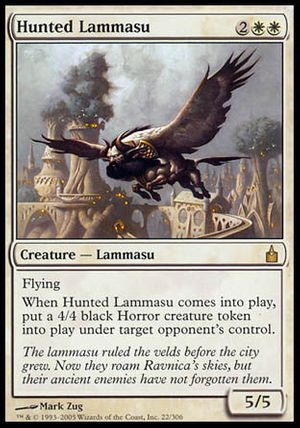 Hunted Lammasu (Ravnica: City of Guilds)