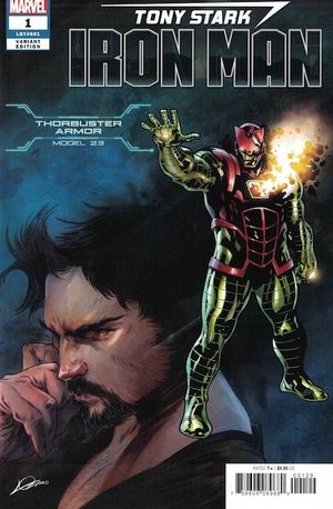 Tony Stark: Iron Man #1 (Thorbuster Armor Variant)