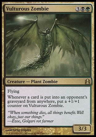 Vulturous Zombie (MTG Commander) Trading Card