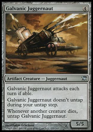 Galvanic Juggernaut (Innistrad) Trading Card