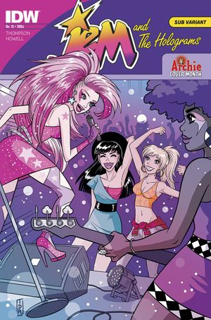 Jem &amp;amp; The Holograms #10 (Archie 75th Annv Variant)