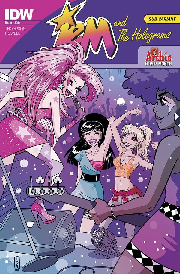 Jem &amp;amp; The Holograms #10 (Archie 75th Annv Variant)