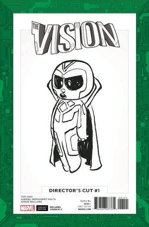 Vision Directors Cut #1 (Young B/w Variant)