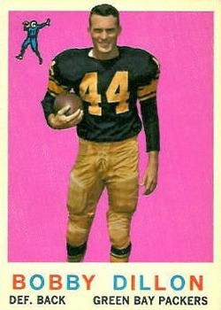 Bobby Dillon 1959 Topps #12 Sports Card