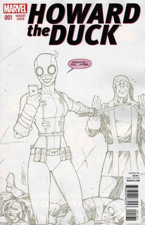Howard The Duck #1 (Lim Sketch Variant)