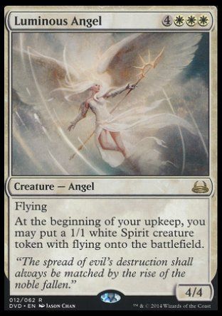 Luminous Angel (Duel Decks : Anthology) Trading Card