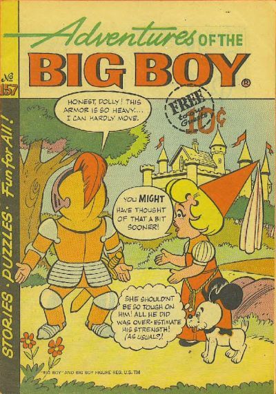 Adventures of Big Boy #157 Comic