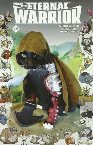 Wrath of the Eternal Warrior #14 (Cover C Cat Cosplay Variant)