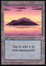 Island (Orange/Yellow Sky) (Alpha)