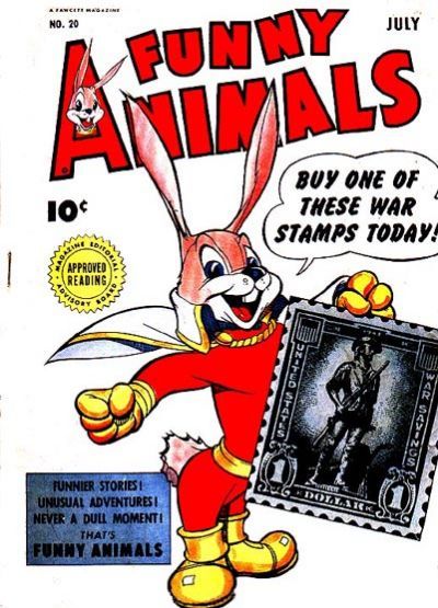 Fawcett's Funny Animals #20 Comic